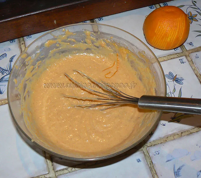 Tarte aux patates douces, topping noix de pecan etape2