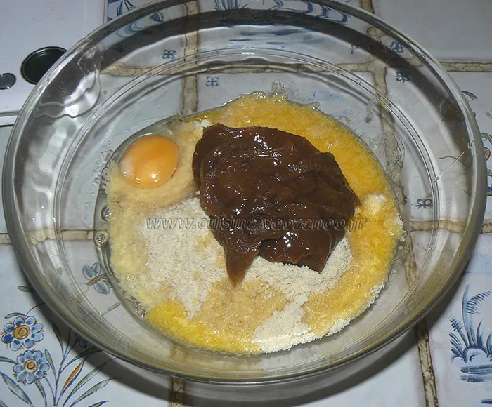 Galette des rois, creme de marron et marrons glaces etape1