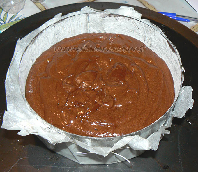 Moelleux au chocolat etape5