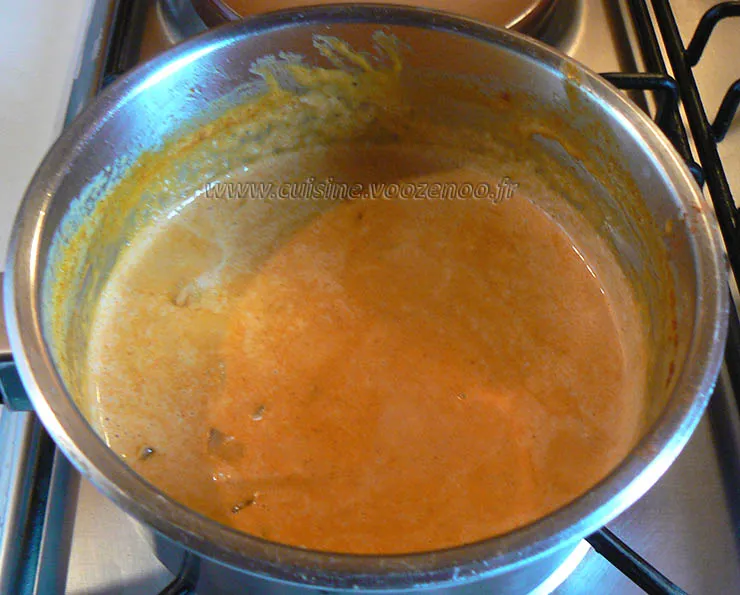 Cuisses de poulet au paprika en papillotes etape2
