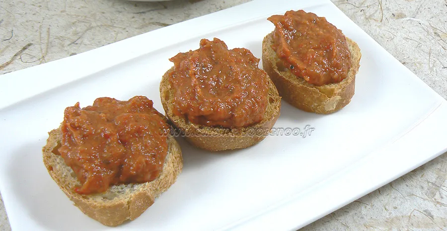 L'ajvar, caviar rouge