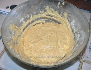 Briochettes à la crème pâtissiere et myrtilles etape1