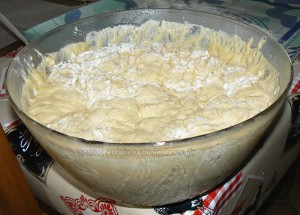 Briochettes à la crème pâtissiere et myrtilles etape4