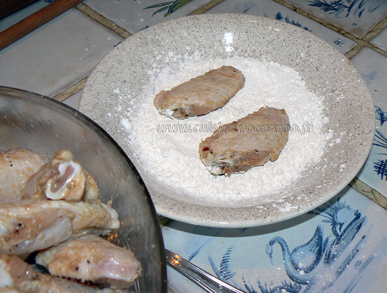 Poulet frit de l’ile maurice etape3