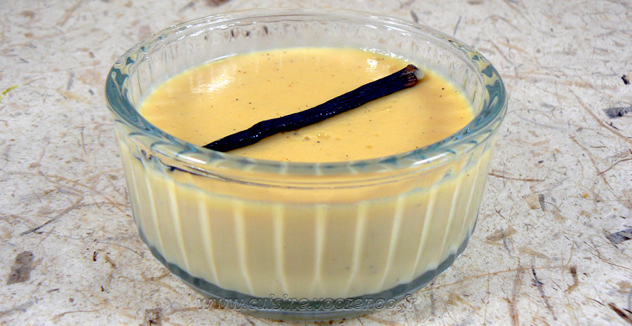 Crème vanillée de l'île Grenade