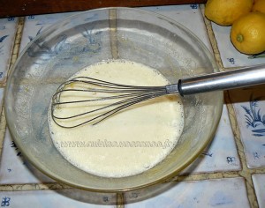 Biscuits empreintes au lemon curd etape1