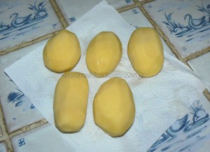 Muffins au citron et à la pomme de terre etape1