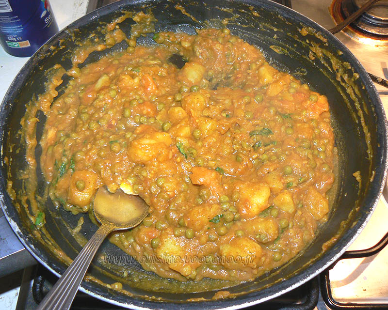 Tomates farcies à l’indienne vegetarienne etape3