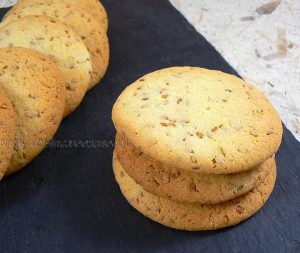 Cookies aux graines de sesame fin2