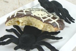 Cookies toile d’araignée, black and white