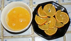 Escalopes de dinde au miel, citron et orange etape1
