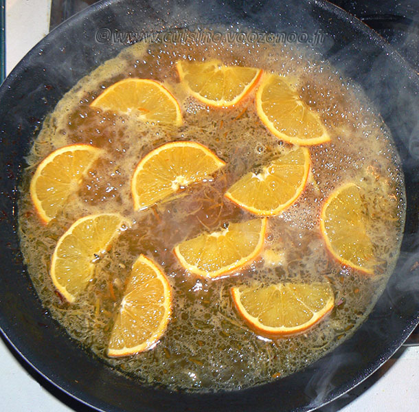 Escalopes de dinde au miel, citron et orange etape7