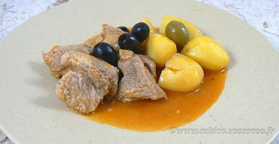 Sauté de porc façon ragoût