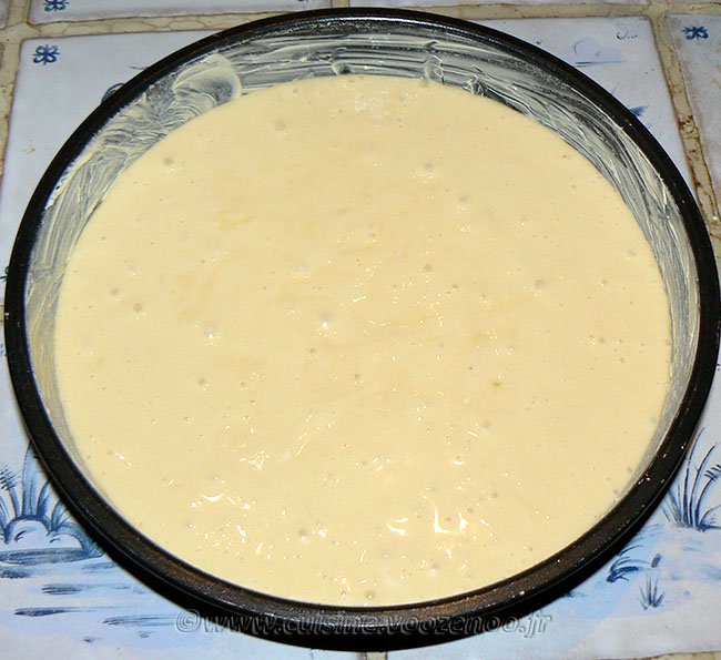 Gâteau au yaourt en verrine façon layer cake etape3