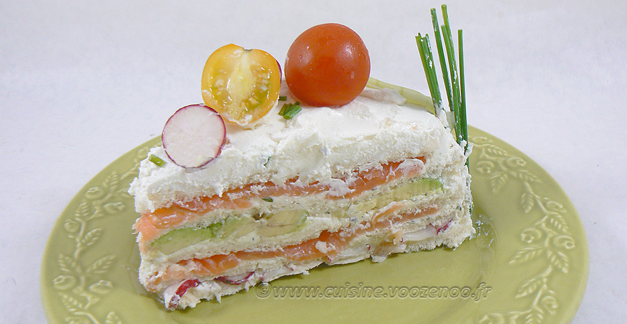 Sandwich cake au fromage blanc frais de Corrèze slider