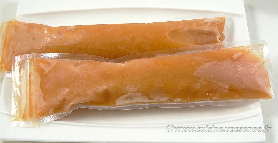 Yeti (glace à l’eau) ou Gaspacho tomate ?
