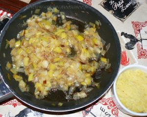 Ramequins de pommes de terre, poireaux et maroilles etape1
