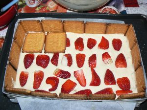 Tiramisu aux fraises et biscuits Petit Beurre etape4