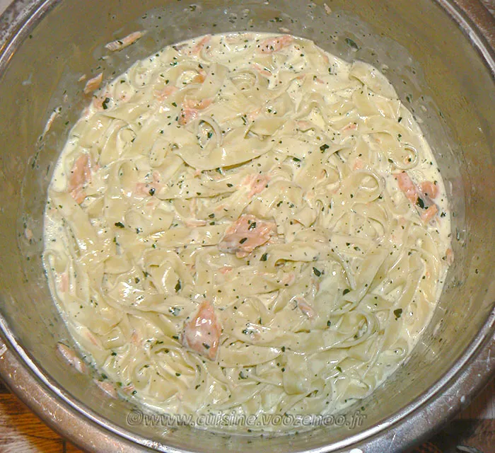Tagliatelles de yaya fin