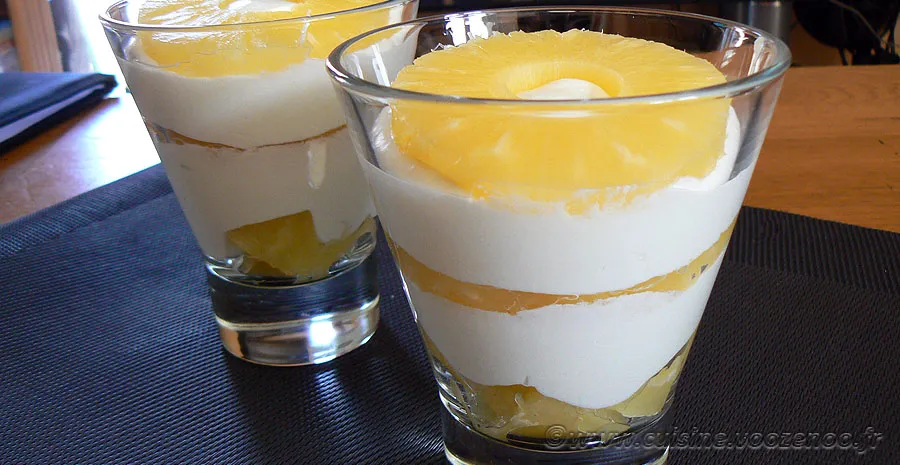 Soleil d’Hawaï - Mousse à l’ananas
