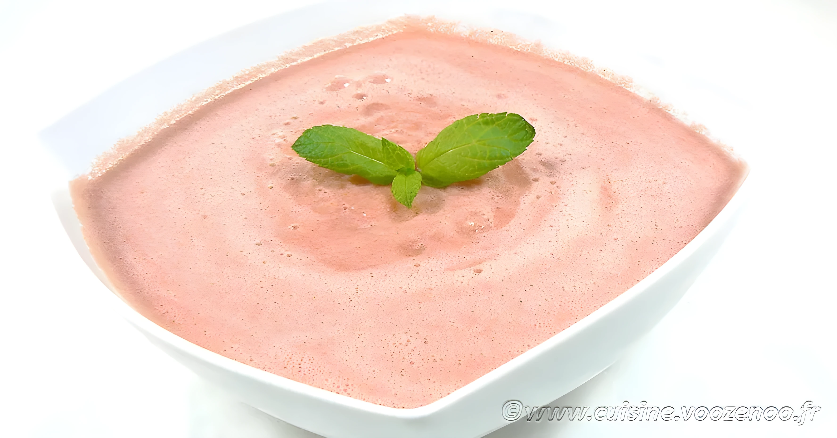 Gaspacho pastèque et concombre