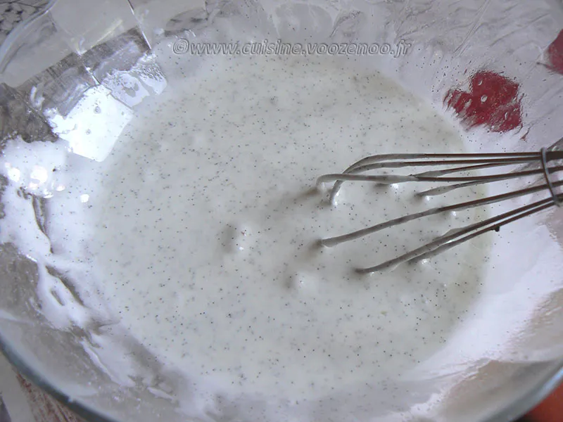 Cake infiniment vanille de Pierre Hermé etape10