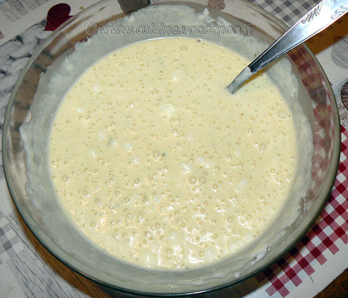 Mousse au chocolat blanc et citron vert etape5