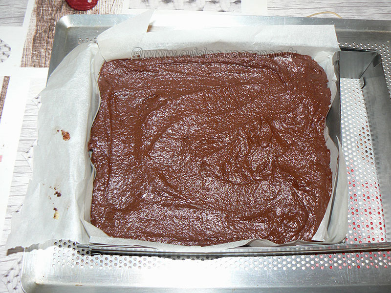 Pavé au chocolat noir « Ivre » etape6