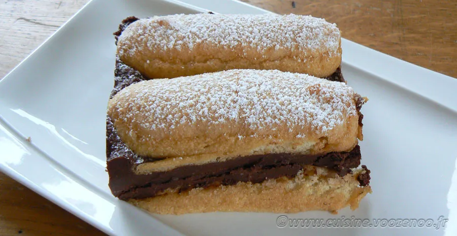 Pavé au chocolat noir "Ivre"