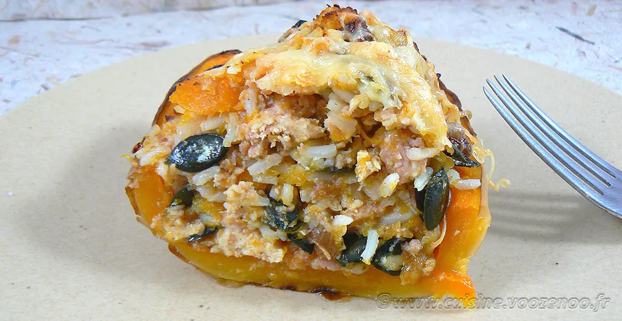 Butternut farcie à ma façon