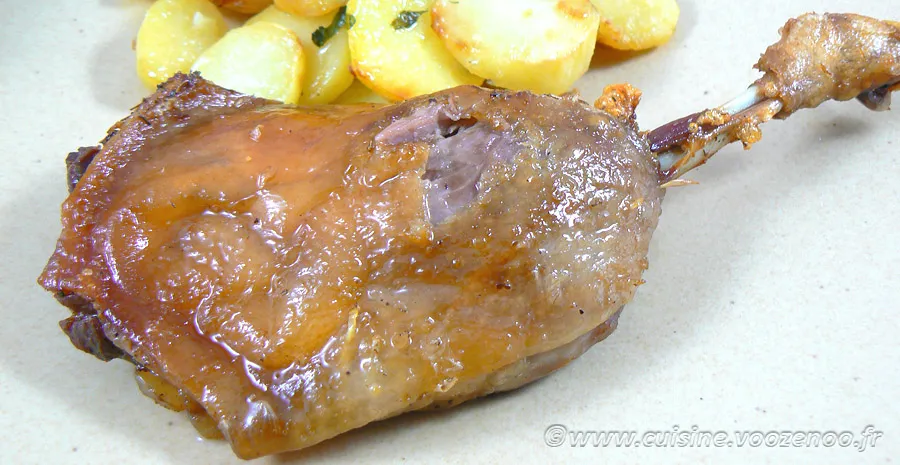 Confit de canard - Cuisson 2h en cocotte