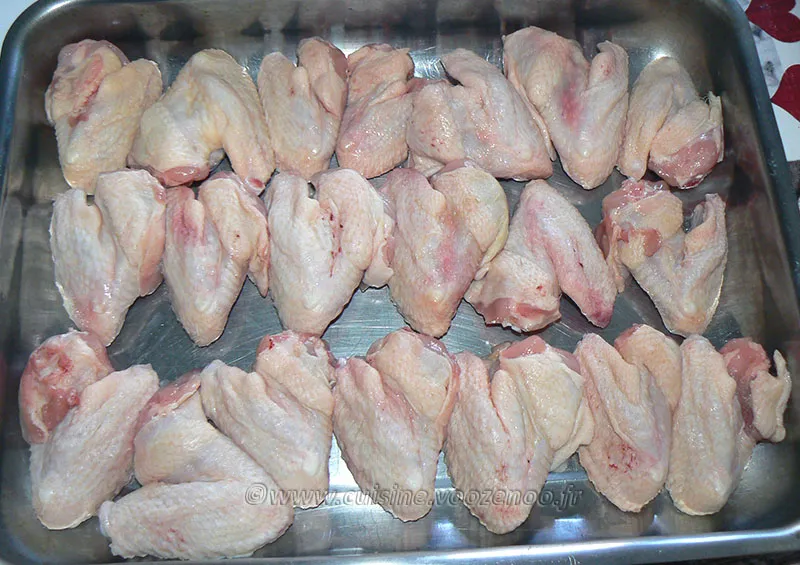 Ailes de poulet grillées au citron etape2