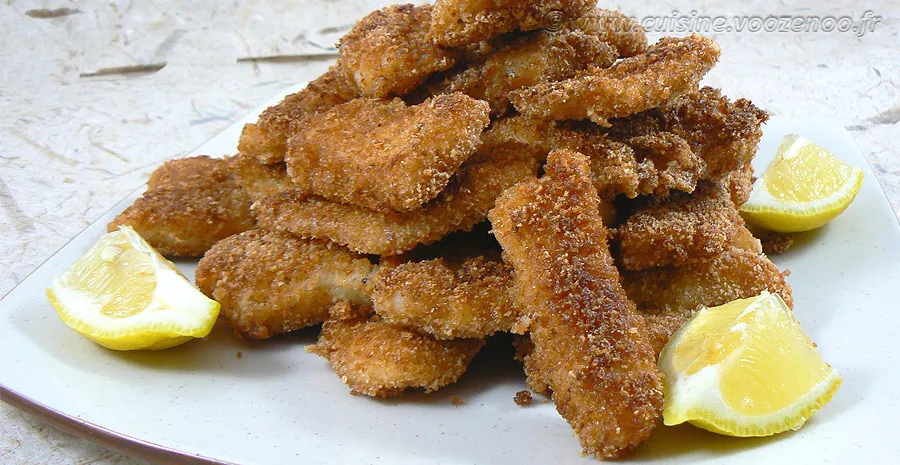 Poissons panés