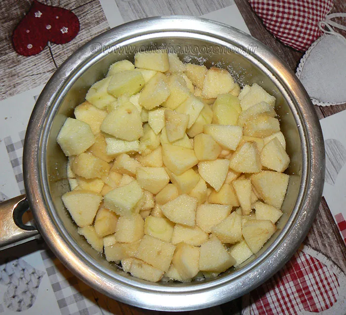 Tarte aux pommes etape3