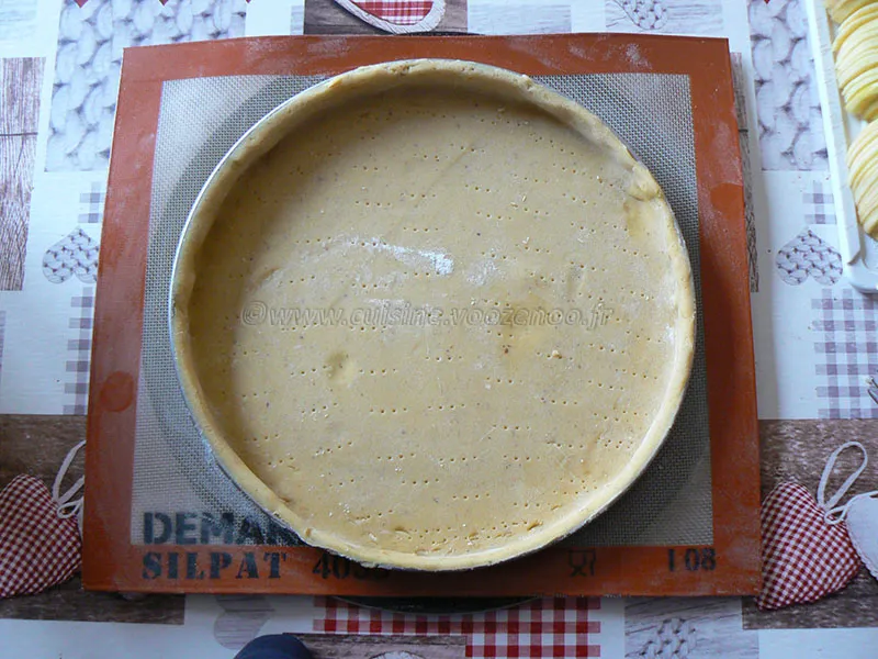 Tarte aux pommes etape6