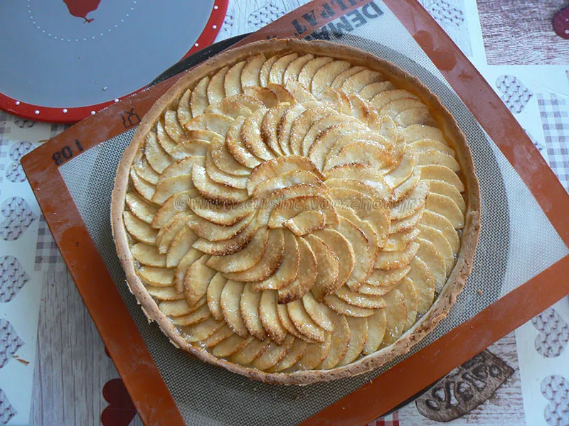 Tarte aux pommes fin