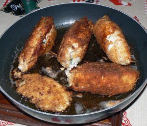 Blancs de poulet farcis aux épinards et mozzarella fin