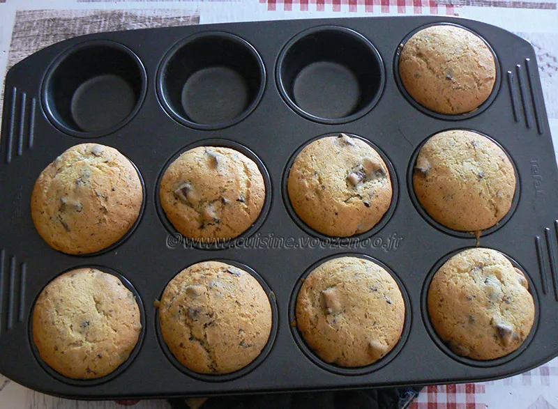 Cookie Muffin aux Oréos fin