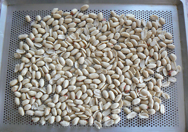 Ful sudani – Macarons aux cacahuètes etape1