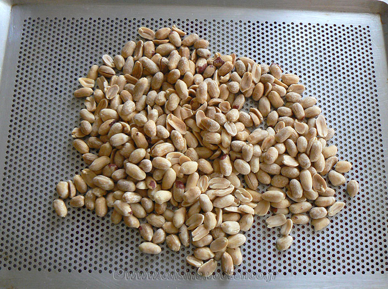 Ful sudani – Macarons aux cacahuètes etape2
