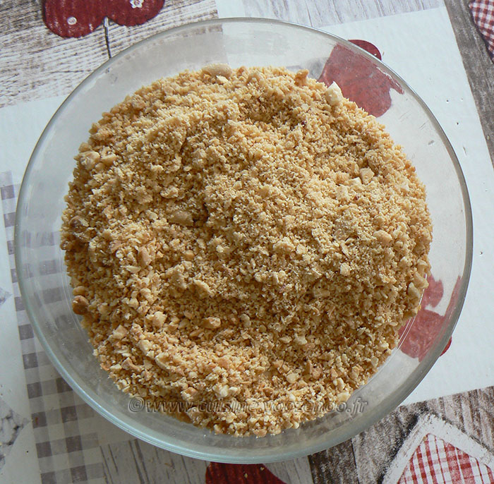 Ful sudani – Macarons aux cacahuètes etape3