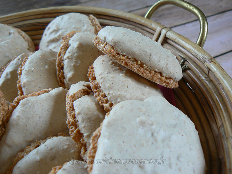 Ful sudani – Macarons aux cacahuètes presentation