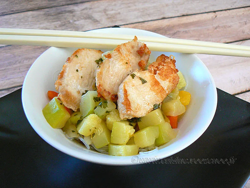 Poulet asiatique à ma façon fin2