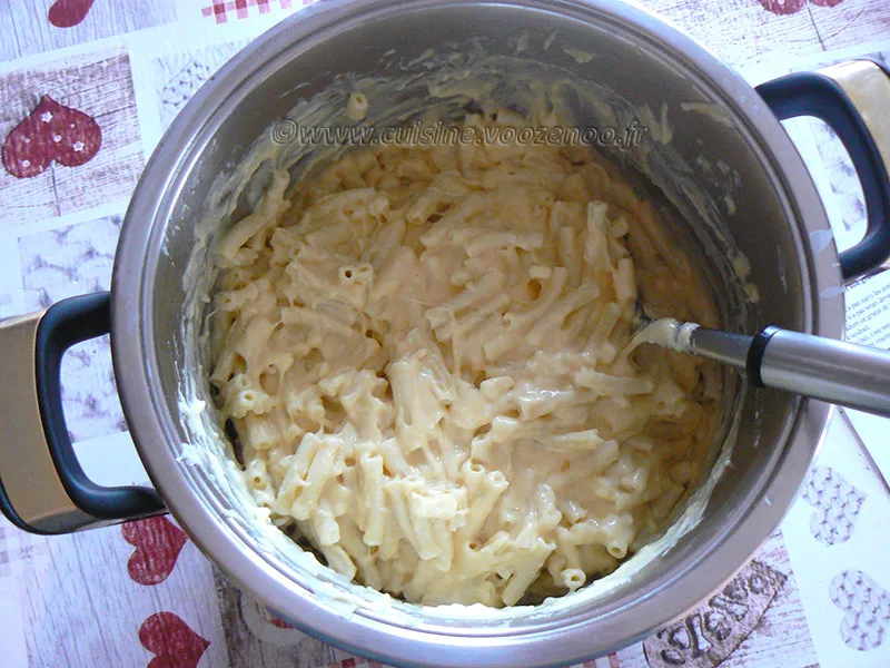 Gratin de pâtes de Susan etape2