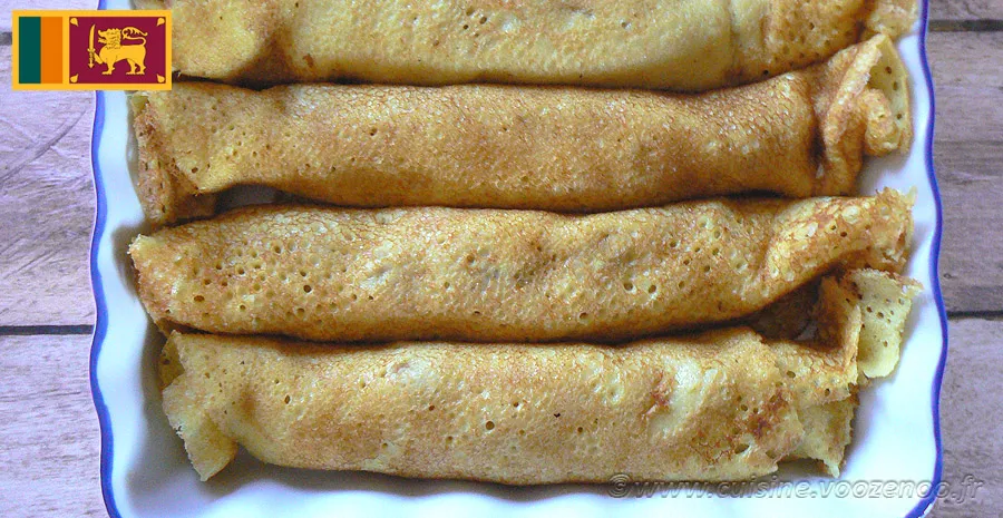 Wellawahum - Pancake farci à la noix de coco
