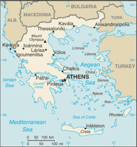 carte grece
