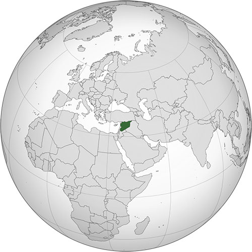 Globe syrie