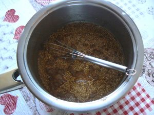 Poulet caramélisé aux graines de sésame etape3