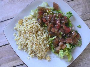Salade de boulghour et salade de tomates Ethiopiennes fin3