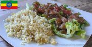Salade de boulghour et salade de tomates Ethiopiennes slider